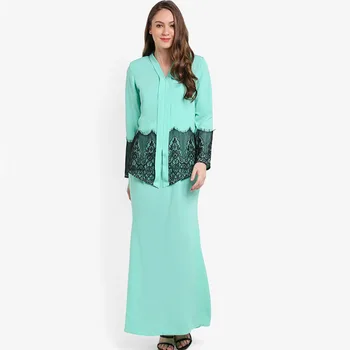baju kurung lace 2018