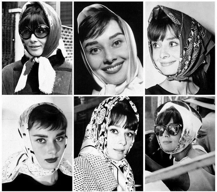 audrey hepburn scarf