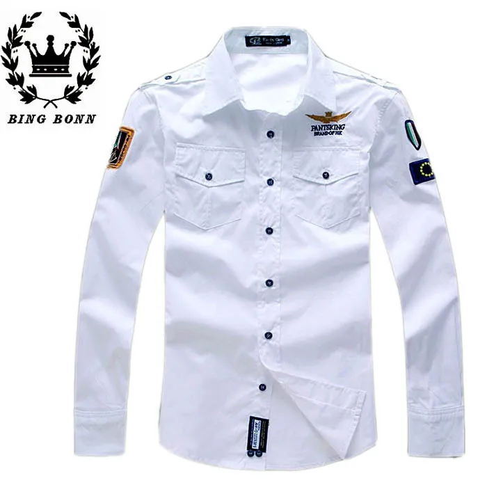 polo dress shirts white