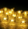 New Cartoon 3M LED String Light 20LEDs Cat / Love / Cactus / Unicorn Wire LED Fairy Light Battery Household Decoration Light