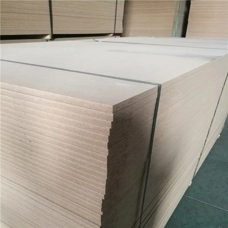 Plain 3.2mm 5mm 9mm15mm 16mm 17mm 18mm E1 Wood Fiber Melamine Paper Faced(according to Customers'request) Fibreboards Betterway