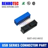 usb plug male, usb plastic cover, usb 3.0 internal header male vertical DIP