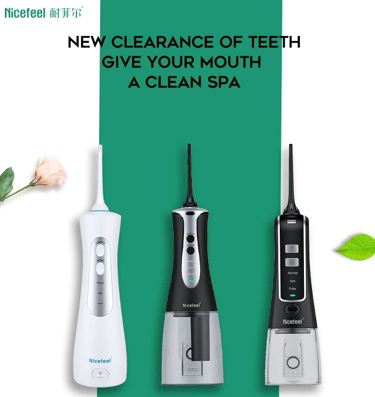 Newest rechargeable electric floss pick dental water flosser
