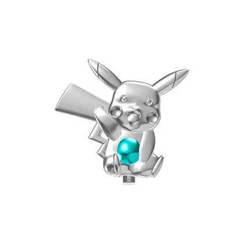 pikachu silver figure