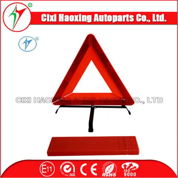 E Mark Certificate Warning Triangles Reflective Aluminum Traffic Road 