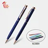 Slim promotional pen item twist metal ballpoint pen cheap hotel pen with logo