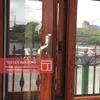 Teeyeo High quality wooden color German brand hardware Aluminum casement double glazed windows