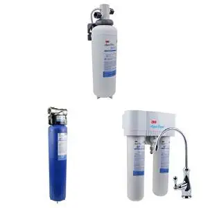 Aqua-Pure AP-DWS1000 Drinking Water System, Under-Sink & AP904 - Whole House Water Filtration System & 3M Aqua-Pure Under Sink Water Filtration System, Model 3MFF100, 6 per case, 5616318