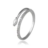 14067 Xuping white stone ring,simple white gold finger ring,simple white gold design ring