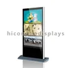 Metal Visual Merchandising Free Standing Lcd Advertising Display Rack Eyebrow Threading Kiosk For Sale
