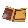Leather writing case with suede fabric inside best selling products