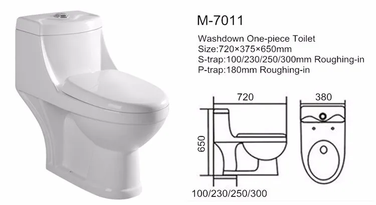 3L flush modern sanitary custom cheap toilets with built-in bidet