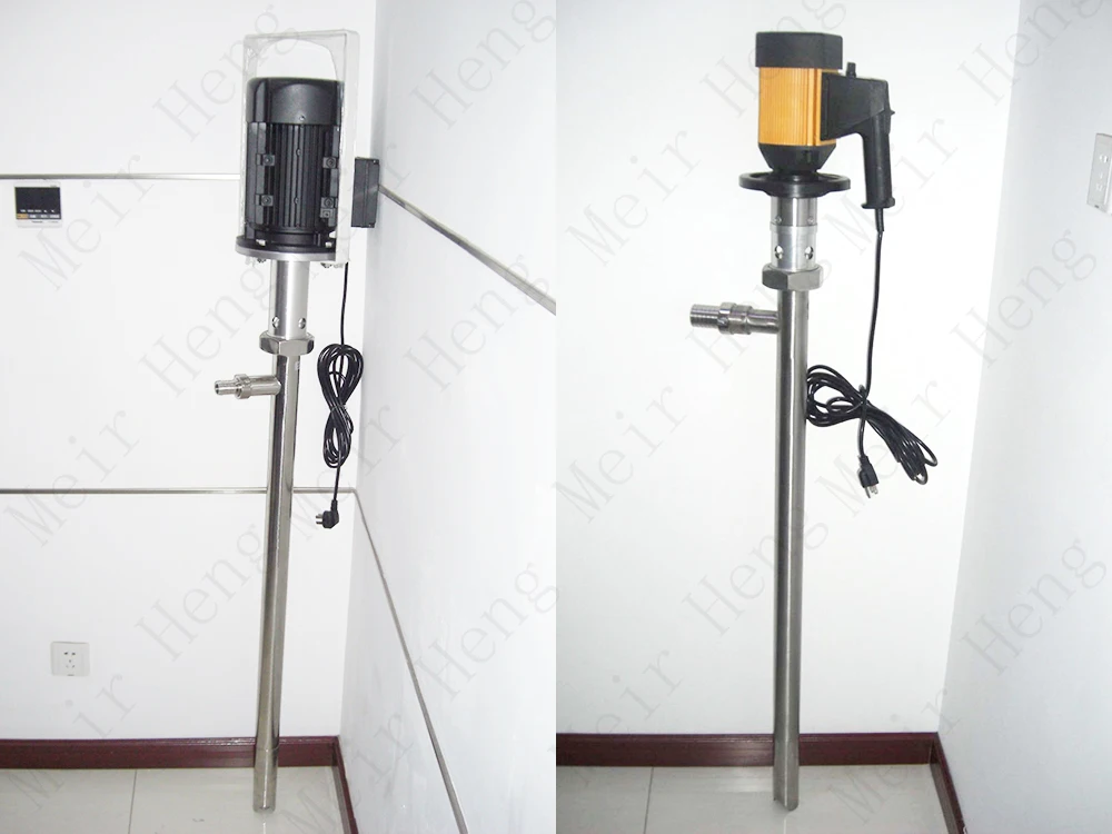 Hs 380v High Viscosity Electric Drum Pump Chemical Barrel Pump - Buy ...