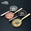 Deluxe Stainless Steel 304 Cocktail Strainer Silver/ Copper/ Gold/ Black