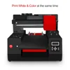 New automatic uv printer 6 colors DX9 print head for phone case/plastic card/wood/leather/crystal A3 uv flatbed printer