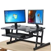 Simple ergonomic design portable computer laptop workstation sit to stand desk