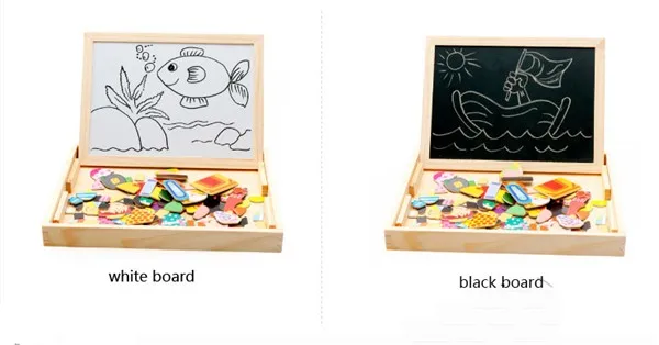Educational wooden toys magnetic drawing board.jpg