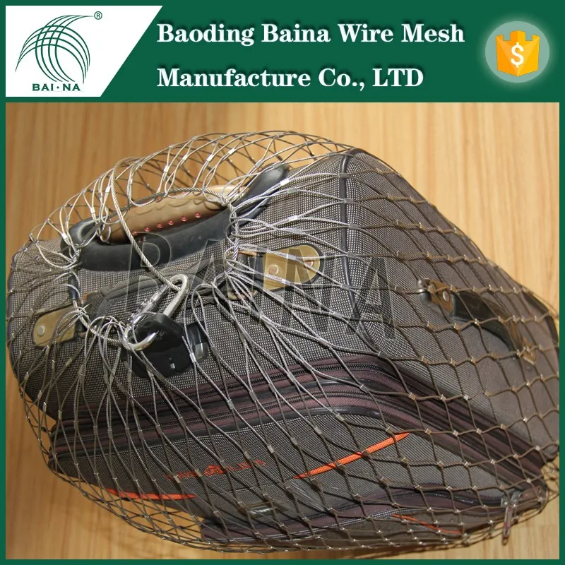 85l Stainless Steel Anti Theft Metal Rope Mesh Bag Buy Metal Rope