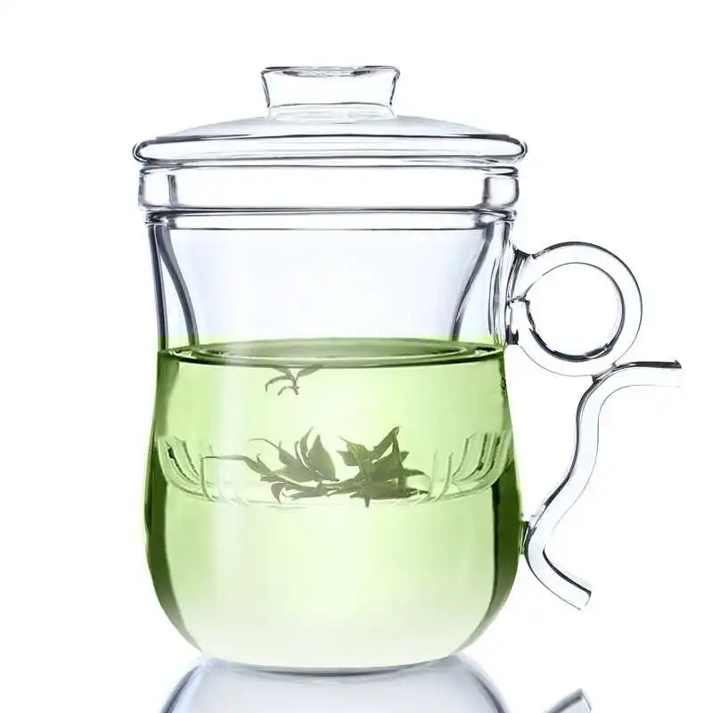 12oz Teapot,Borosilicate Glass Brewing Tea Cup,Tea Infuser Mug - Buy ...