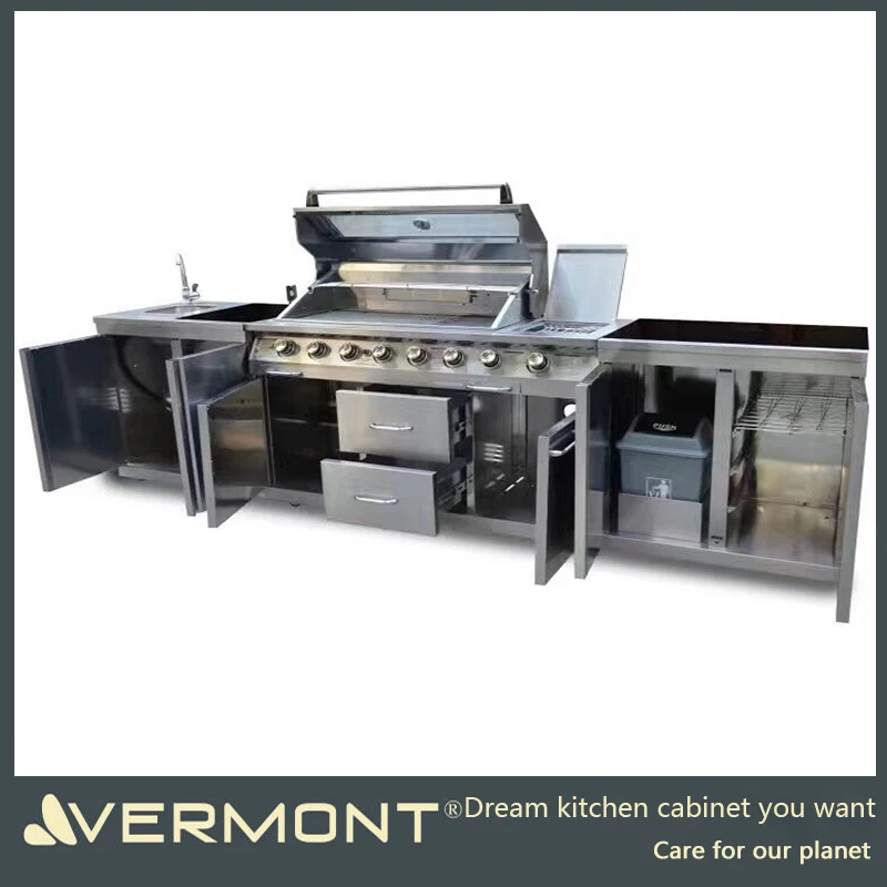 Israel Newest Popular Outdoor Kitchen Cabinet Design - Buy ...