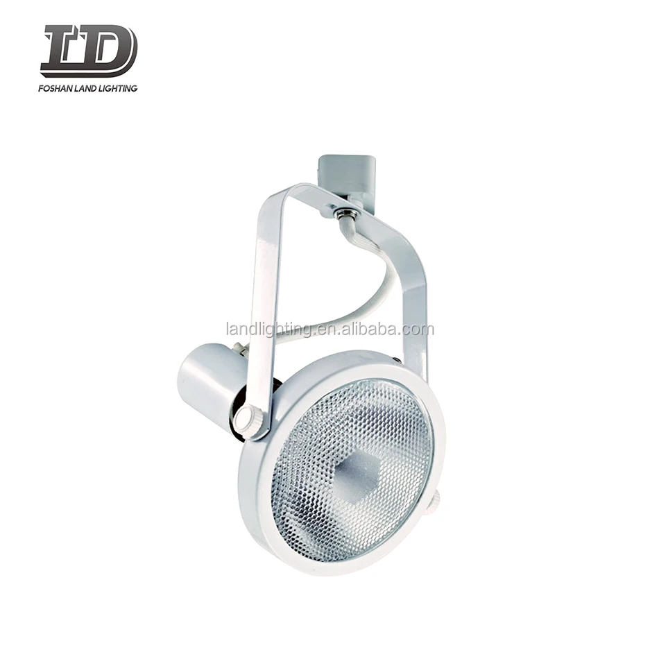 H System 3-Lights PAR30 LED Track Lighting Kit Gimbal Ring Rear Loading White 3K Warm White PAR20/30/38 Bulbs Included cETL cUL