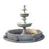 Carving process stand indoor slate pool fountains and waterfalls