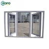 Industrial CE PVC Burglar One Way Window With Lowe Glass