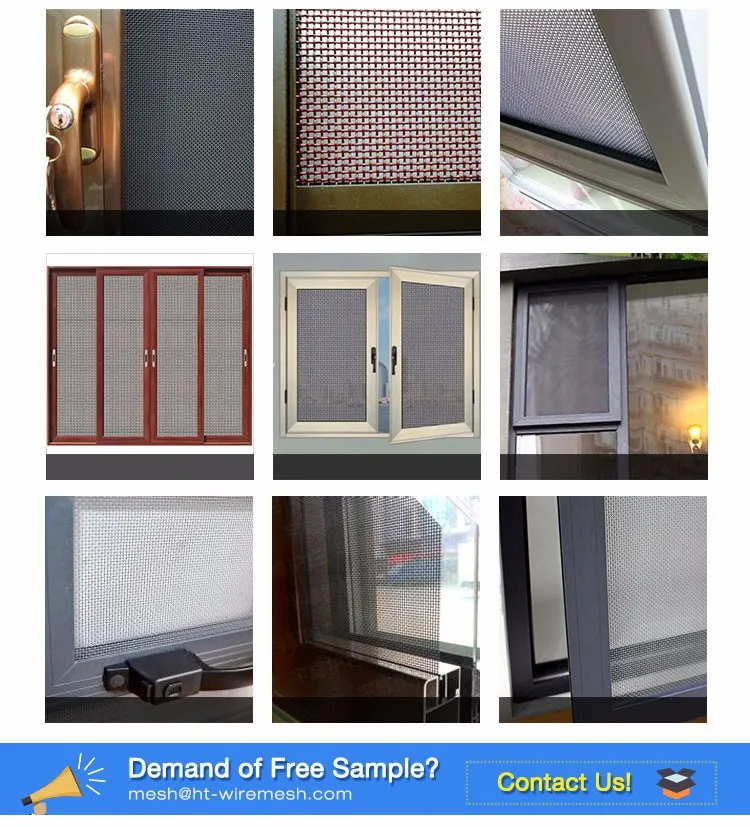 Factory supply stainless steel security screens and doors