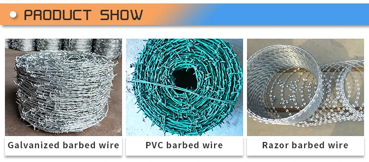 Cheap Plastic Barb Wire Fence Bulk Pvc Coated Barbed Wire In Sri Lanka ...