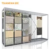 Free $1000 cash coupon practical stone display rack push up board showcase parts wall tiles display rack