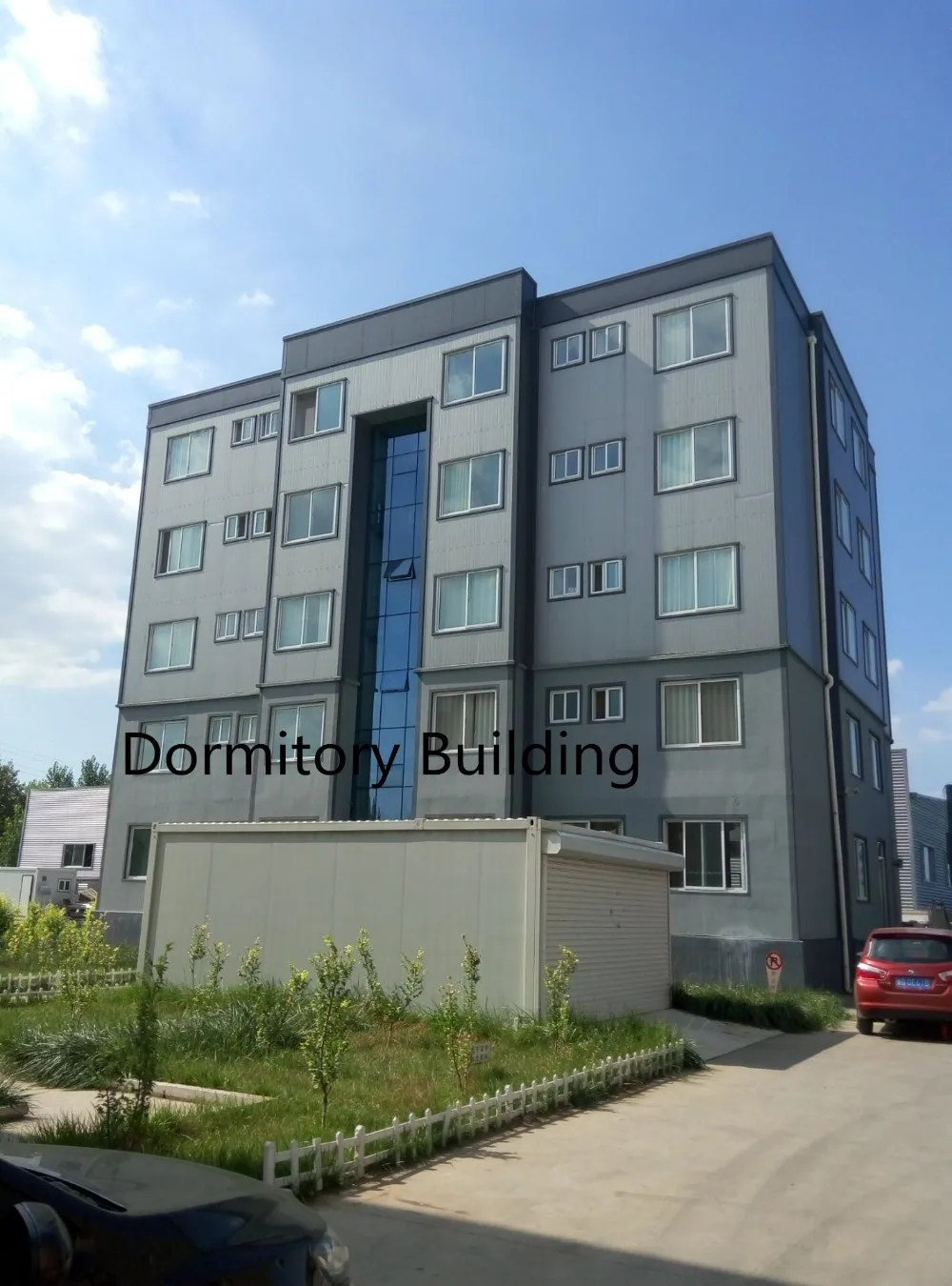 prefabricated light building steel structural prefab metal apartments