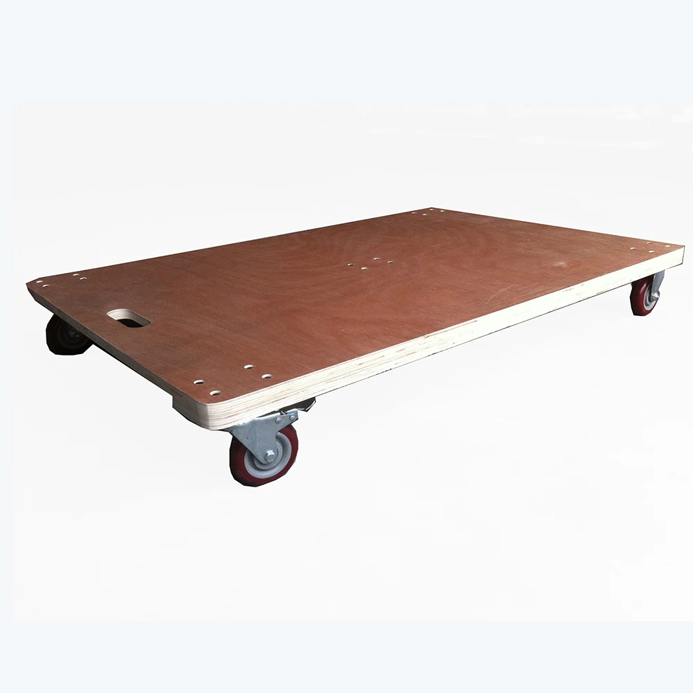 Four Wheels Moving Platform Plywood Dolly Pallet Skate Buy Pallet