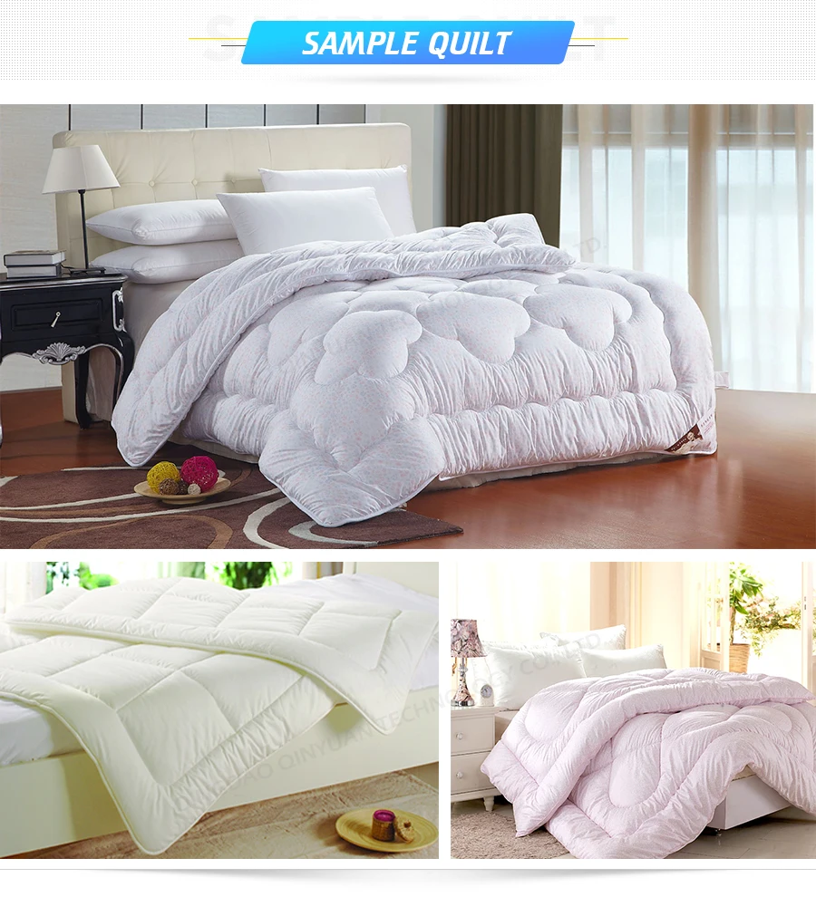 Automatic duvet industrial fabric one head quilting machine for comforter