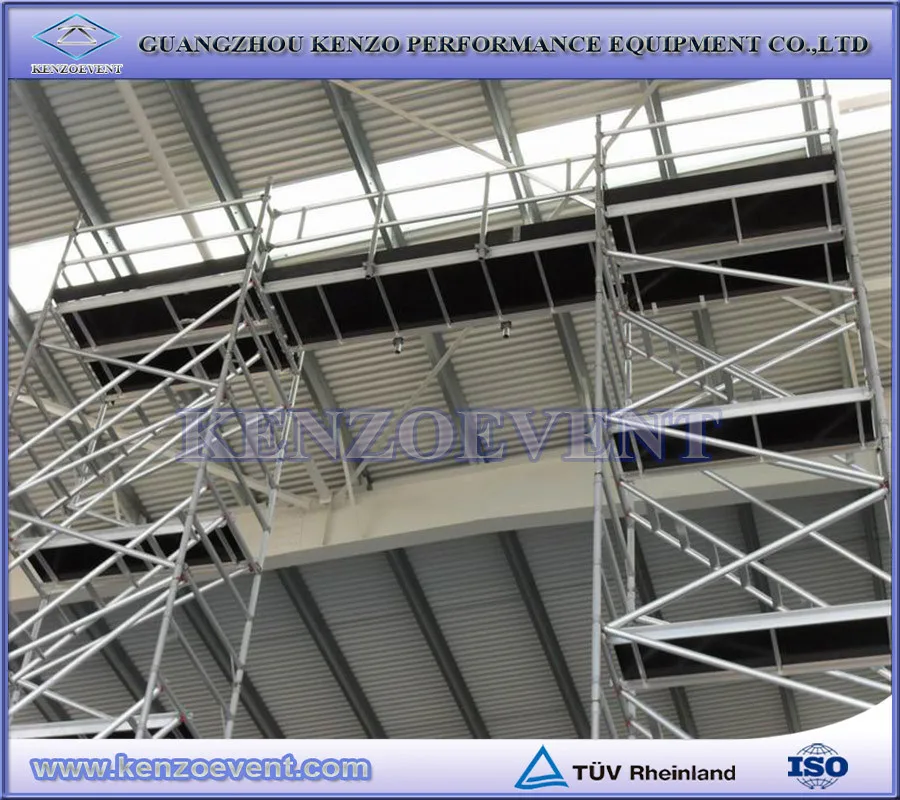 Construction aluminum scaffolding tower system for sale