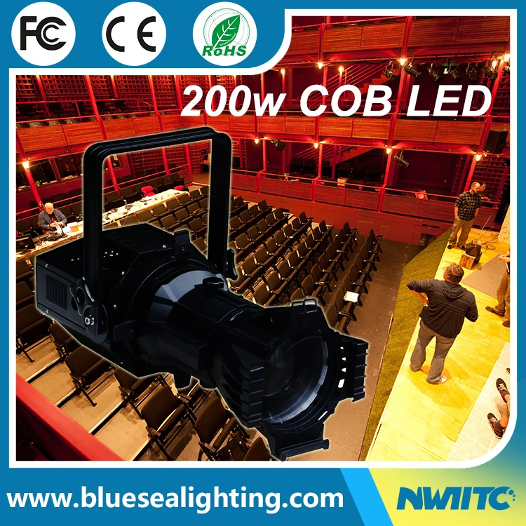 Fcc cool warm white cob ETC Source four Leko spot led profile light