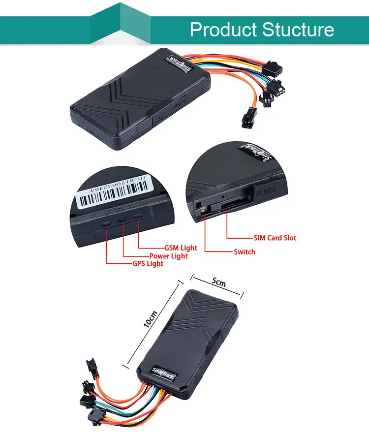 Vehicle GPS tracker 3G Locator With FREE Sinotrack GPS Tracking System