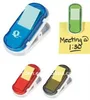 plastic magnetic clip with notepad