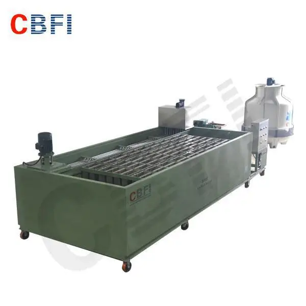 cbfi coil tube evaporator block ice plant ice block making machine price with long services life