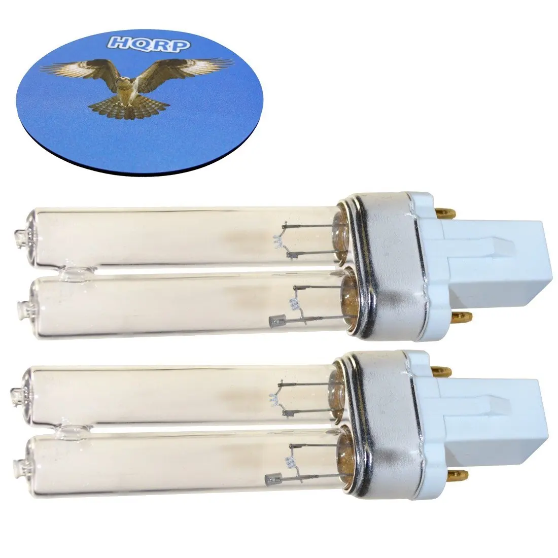 Buy HQRP 2-Pack 9W UV-C Bulb Replacement for Aquatop Canisters, UV