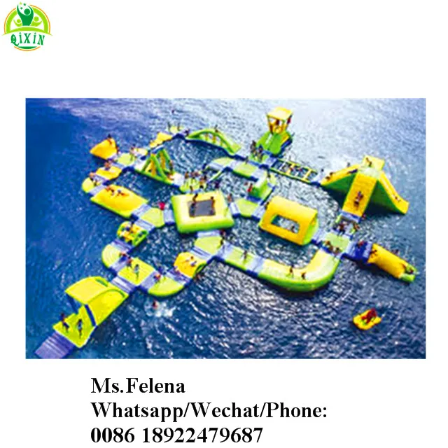 Alibaba Hot Cheap Inflatable Water Park Business Plan Floating