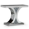 Sparklely bling hallway lounge crushed diamond crystal mirrored console table