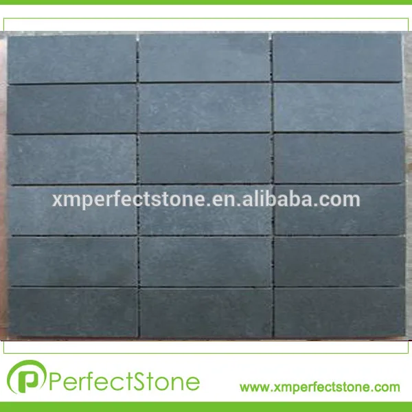 de piedra natural de color gris claro pulido basalto cantera de