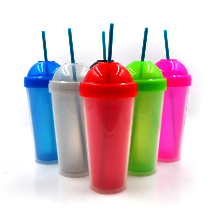 Premium 16oz plastic cups with lids and straws wholesale in Unique and  Trendy Designs 