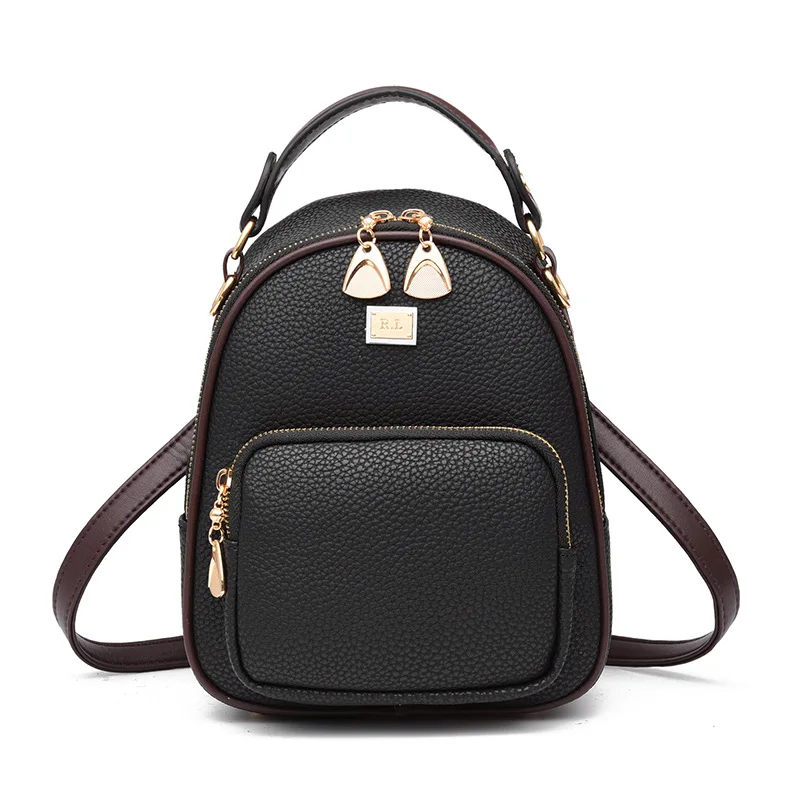 Fashion Mini Pu Leather Women Ladies Handbag Backpack - Buy Backpack ...