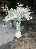 table centerpiece floral backdrop artificial mini small cherry flower tree for wedding decoration