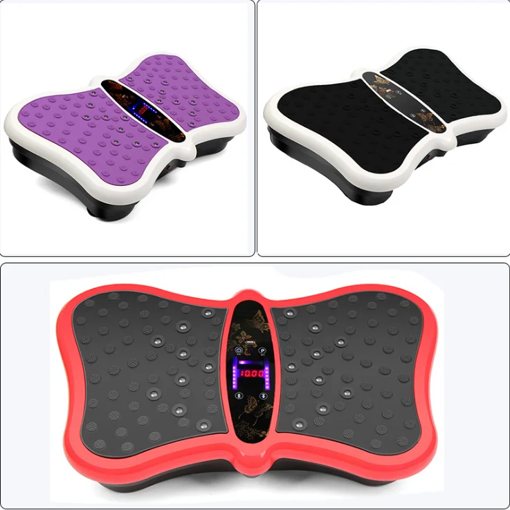 Fitness Vibration Platform Mini Vibration Plate Massage Shape Exercise ...