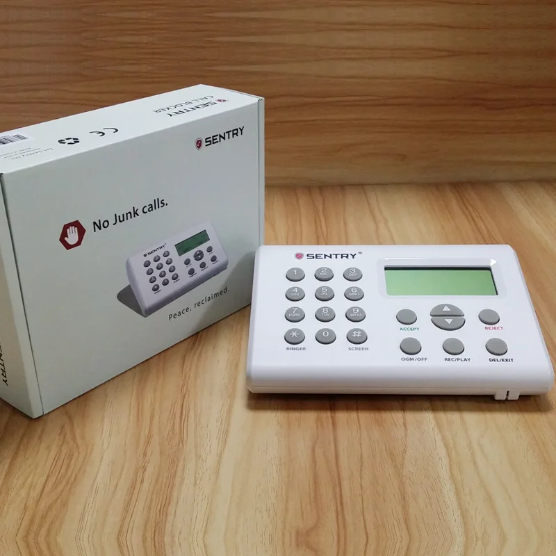 
Sentry telephone phone USA call blocker with whitelist and blacklist 