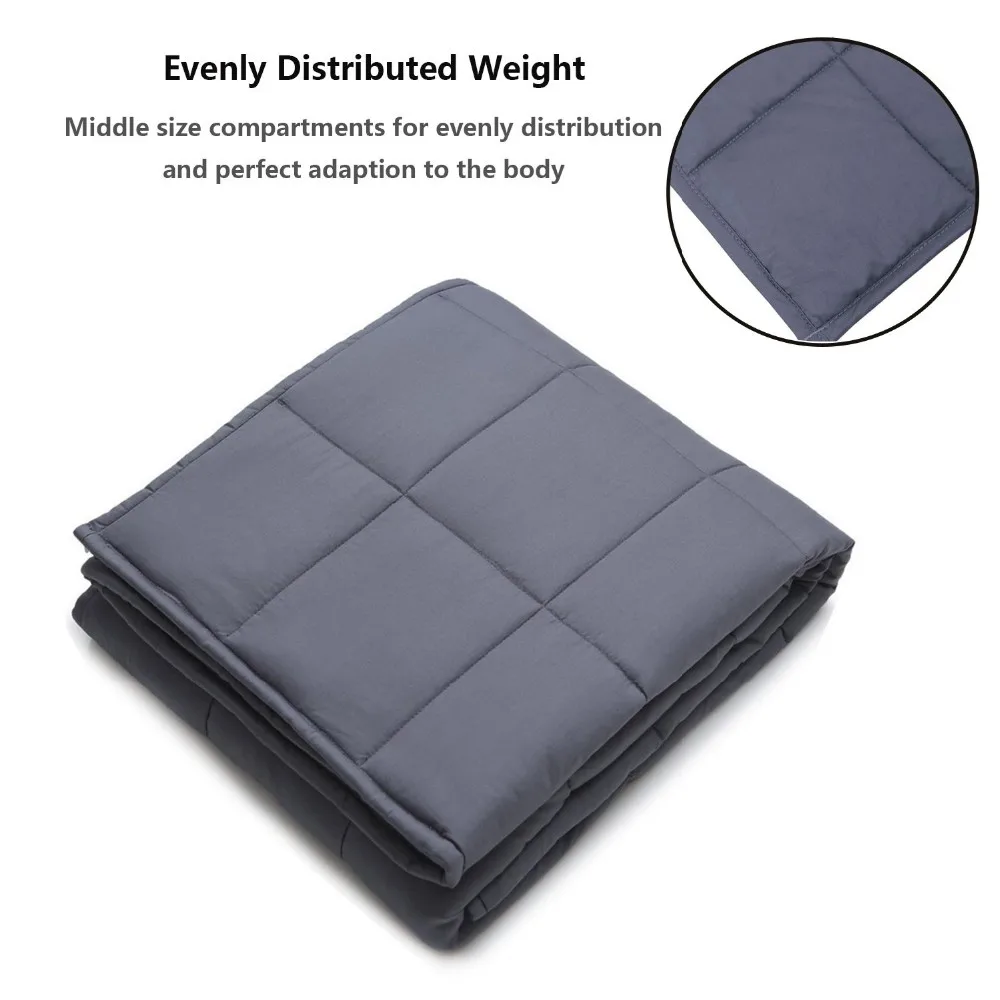 48x72 Inch 60x80 Inch Weighted Blanket With Cover - Buy Weighted