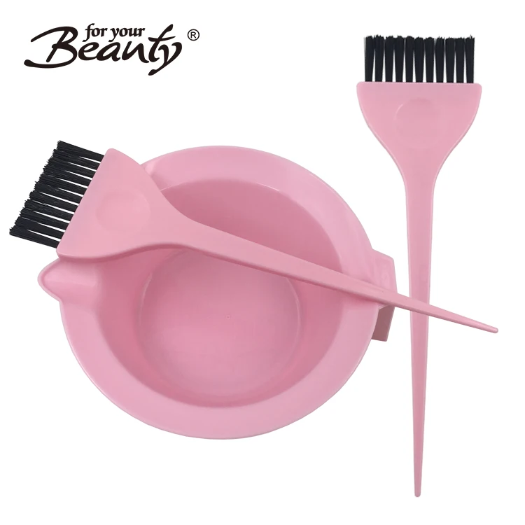 Top Sale Professional Salon Dyeing Tool Hair Coloring Brush And Bowl