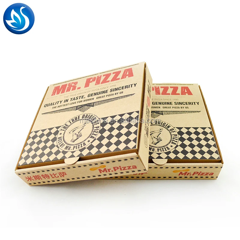 Wholesale Custom Cheap Paper Boxes Caixas Para Pizzas 7/10/12 Inch